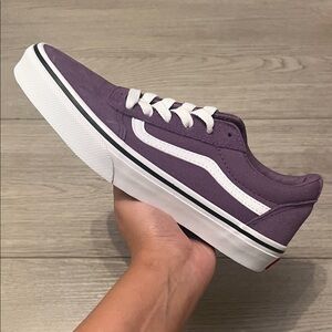 Youth Girl’s Vans Ward Suede Purple Shoes